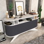 Hanah Home Aparador Moderno Blanco y Antracita